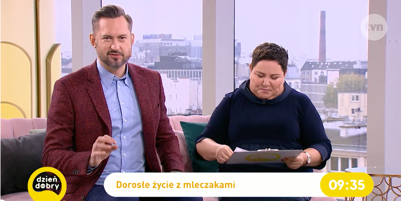 Dzień dobry TVN Dorosłe życie z mleczakami. dr Michał Dudziński