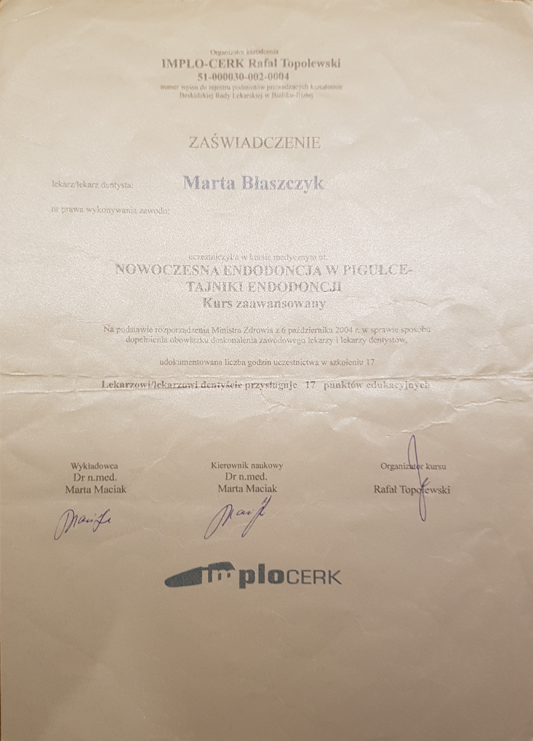 Certyfikaty Dr Marta Błaszczyk Owczarek 2019 16.50.09(6)